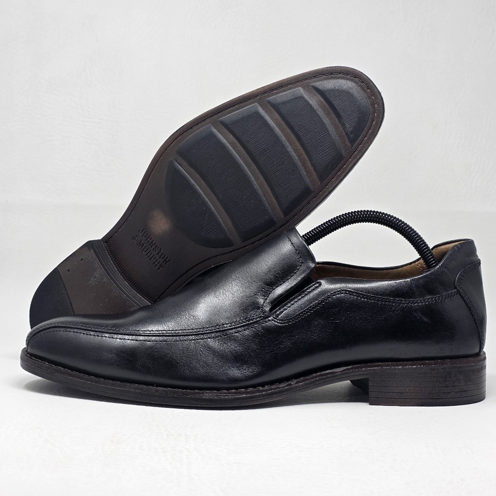 Johnston & Murphy Men's Size 10 Memory Foam Loafer Oxford Dress Shoes 15-7965